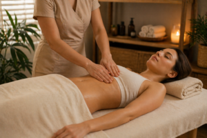 Massage Therapy for Gut Health: How Bodywork Supports Digestion, Bloating & IBS Relief Naturally - Narayan Wellness Inc. - Pleasanton, California