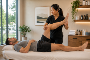 Why Stretch Therapy and Massage Work Better Together for Pain Relief, Mobility, and Injury Prevention - Narayan Wellness Inc. - Pleasanton, California