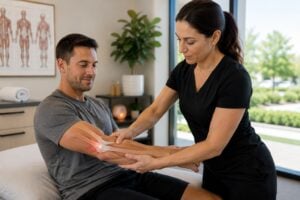 Can Massage Therapy Help Tennis Elbow? Natural Relief for Elbow Pain Without Surgery - Narayan Wellness Inc. - Pleasanton, California